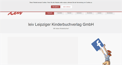 Desktop Screenshot of leiv-verlag.de