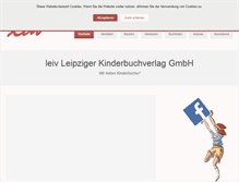 Tablet Screenshot of leiv-verlag.de